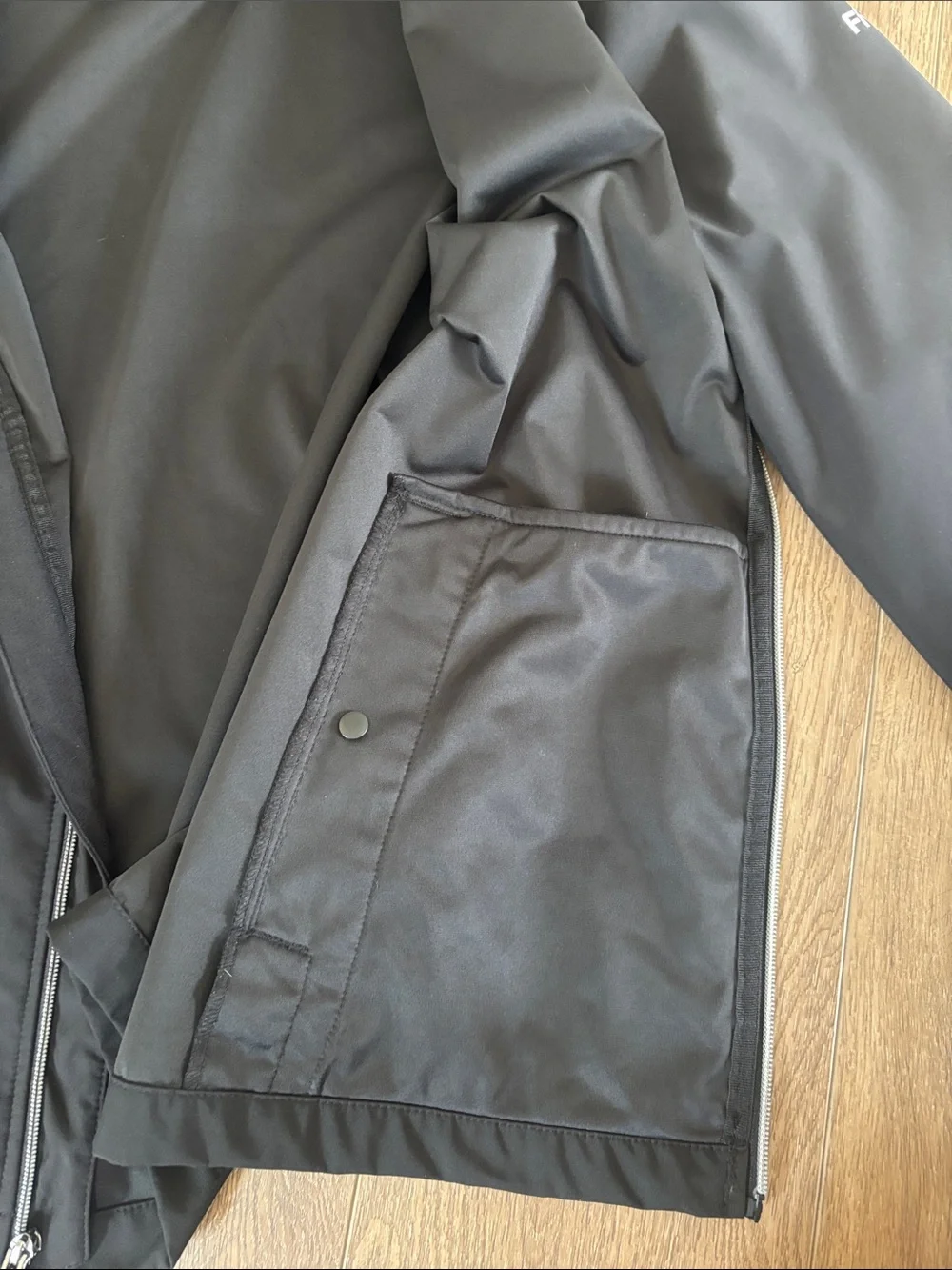 Men's Black Full-Zip Jacket XL
